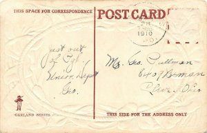 LP78 Depot Wellsville Ohio OH Postcard R.R. Train