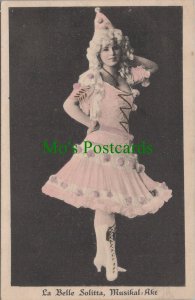 Dance Postcard - Dancing, Dancers, La Belle Solitta, Musikal Akt   RS35514