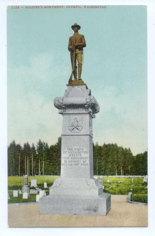 D/B Soldier's Monument Olympia Washington WA