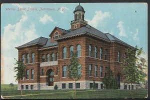 America Postcard - Warren Street School, Johnstown, New York RS5151