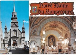 Notre Dame Chapel Bonsecours Montreal Quebec Canada 4 by 6 size