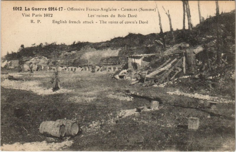 CPA La Guerre 1914-17 - Offensive Franco-Anglaise - Combles (121411)