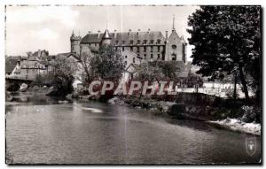 Postcard Old Lapalisse Allier Chateau and the Besbre