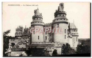 Old Postcard Pierrefonds Chateau