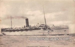 Transport Rohilla Ship Unused 