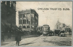 CHELSEY MA TRUST CO. ANTIQUE POSTCARD