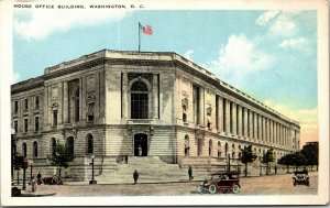 Vtg 1920s House of Representatives Office Building Washington DC Postcard