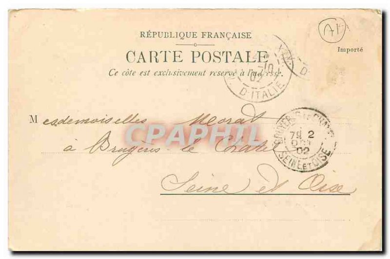 Old Postcard Paris Musee de Cluny