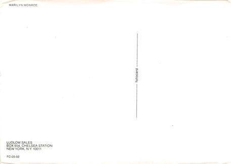 Marilyn Monroe Movie Poster  