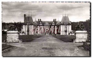 Old Postcard Chateau de Gros Bois The main façade