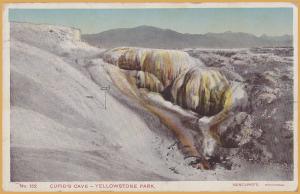 Yellowstone Park, Wyoming-Cupids Cave, Hayne's Photo - 1912