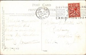 Plymouth The Hoe Park Lighthouse Postcard J. Salmon UK United Kingdom JL1