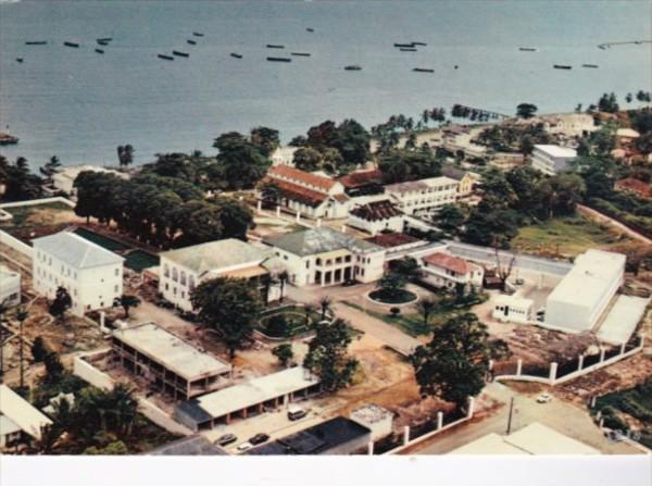 Gabon Libreville Aerial View Palais du Gouvernement