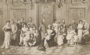 German Royal House Kaiser Wilhelm II Family 1915 