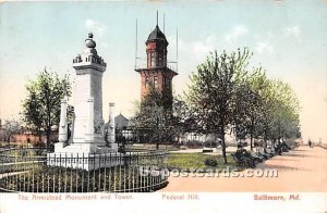 Armistead Monument & Tower, Federal Hill in Baltimore, Maryland