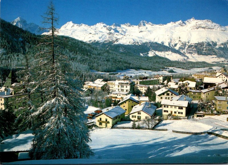 Switzerland Pontresina With Julierkette 1993