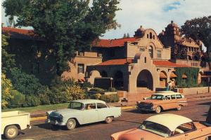 Albuquerque, New Mexico/NM Postcard,Alvarado Hotel,'57 Chevy