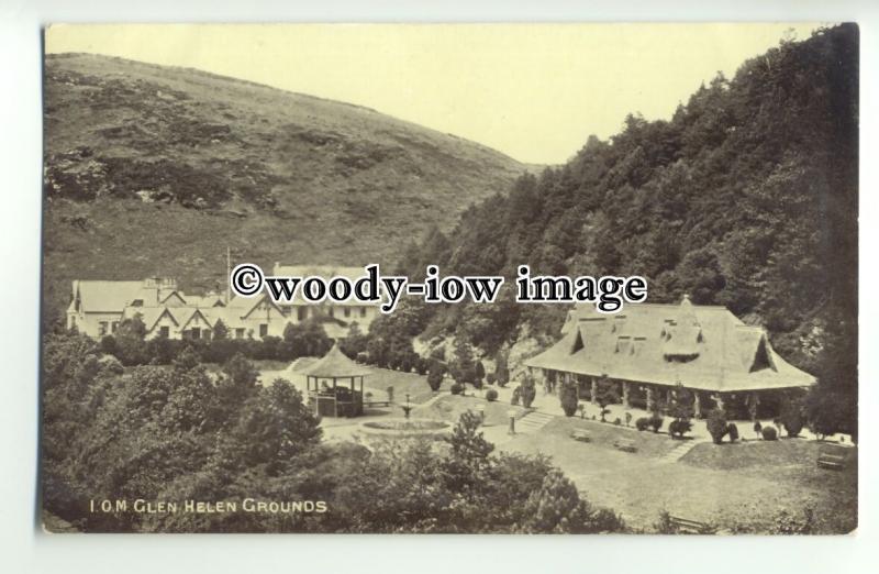 tp9492 - I.O.M.- Glen Helen Grounds, Hidden Valley the Mountains - postcard 