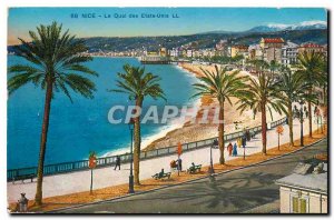 CARTE Postale Old Nice on Quai des USA