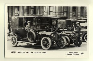 pp1169 - Argyll Taxi in Ipswich c1921 - Pamlin postcard