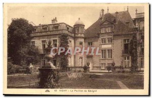 Vichy Old Postcard Pavilion Madame de Sevigne