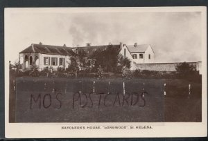 St Helena Postcard - Napoleon's House, Longwood    RS16228