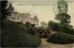 CPA Liancourt - Chateau Latour - Vue sur les Rochers (1032434)