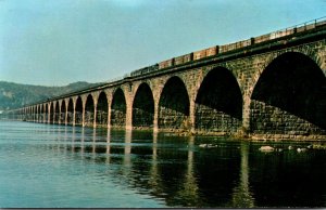 Pennsylvania Harrisburg Rockville Bridge Longest Stone Arch Bridge In The World