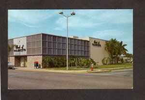 FL Bank of Palmetto Exterior View Palmetto Florida Postcard Banking