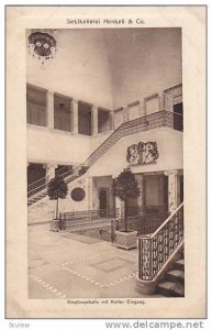 Wiesbaden , Germany , 00-10s ; Sektkellerei Henkell & Co., Empfangsraum mit K...