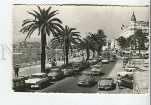 443124 FRANCE 1960 Cannes Boulevard Croisette special cancellations RPPC Germany