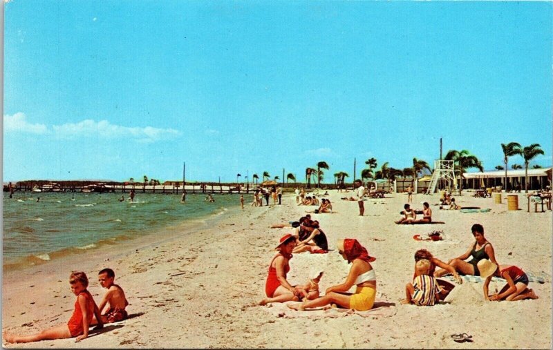 Bahia Beach US 41 Ruskin Florida FL Postcard Bahia Vista Restaurant Postcard 