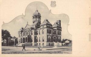 Fremont Nebraska Court House Exterior Antique Postcard K69112
