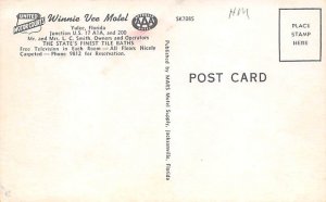 Winnie Vee Motel Fountain Yulee FL