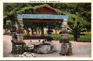 Florida St Augustine The Fountain Of Youth