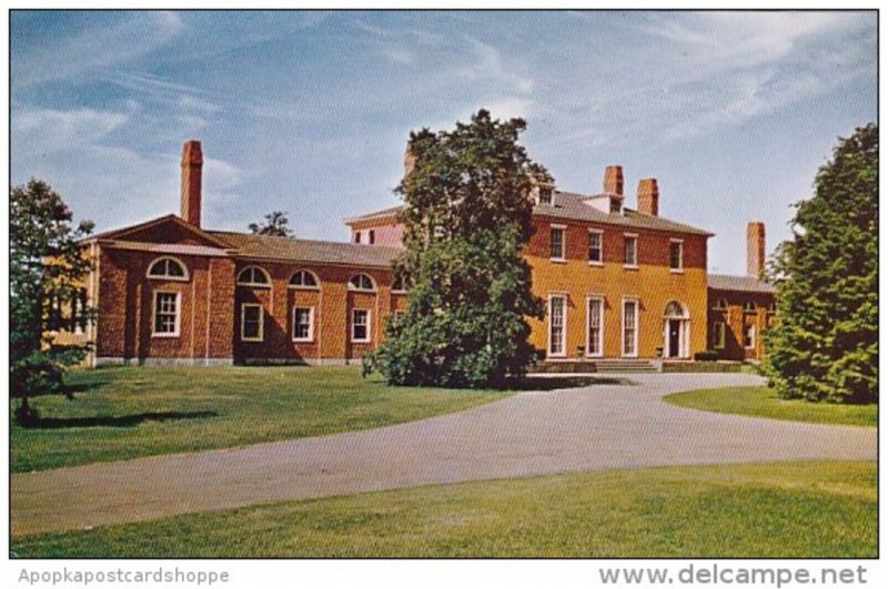 Massachusetts Boston The North Facade Gore Place Country Estate Of Governor C...