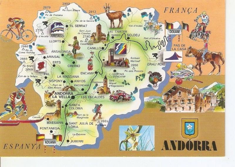 Postal (PostCard) 039644 : Andorra 