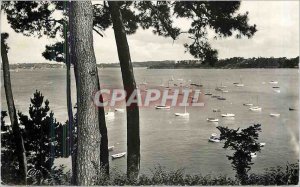 Modern Postcard View Dinard Yacht Basin taking the Promenade Clair de Lune