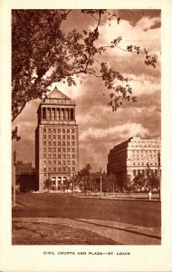 Missouri St Louis Civil Courts and Plaza