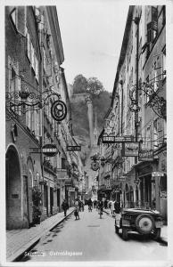 B23959 Salzburg Getreidegasse  austria real photo