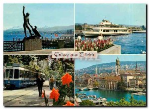 Postcard Modern Grusse aus Zurich