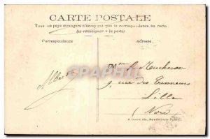 Postcard Old Marseille Place Castellane Boulevard Baille