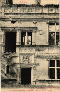 CPA Le Lot - Ruines du Chateau d'Assier - Details de la Facade (224106)