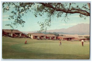 Scenic View Of Ojai Valley Inn Motel Golf Course Scene California CA Postcard 