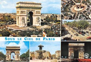 L'Arc de Triomphe Paris France Unused 