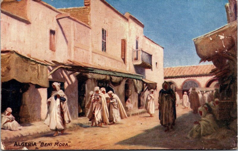 Vtg Algeria Beni Mora 1910s Raphael Tuck Oilette Postcard