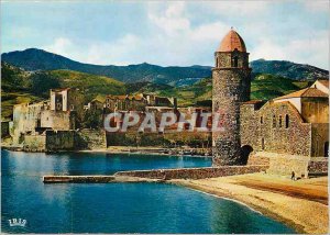 Modern Postcard Collioure Pyrenees Orientales jewel of the Catalan Riviera Th...