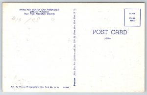 Oshkosh Wisconsin~Ivy-Covered Paine Art Center Bldg On Arboretum Grounds~1950s