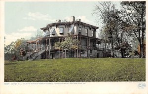 Lemon Hill, Country Home of Robert Morris Fairmount Park - Philadelphia, Penn...