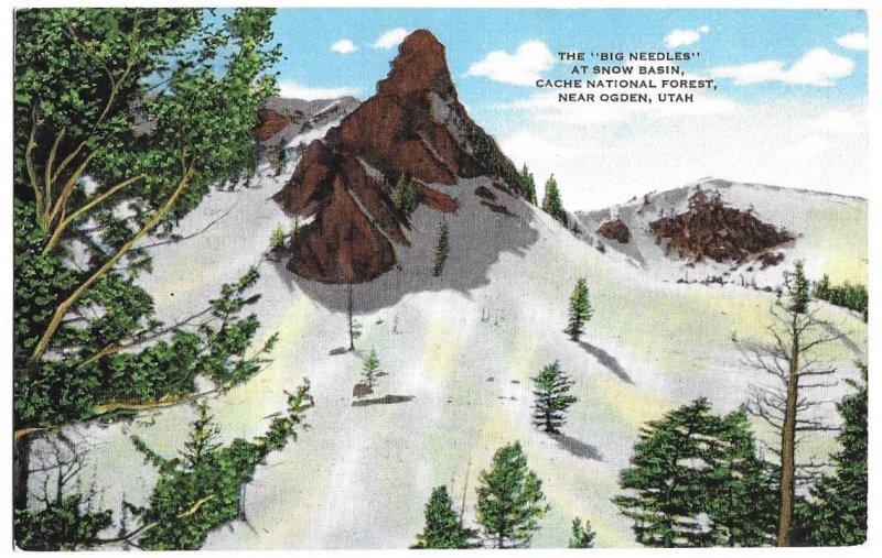 The Big Needles at Snow Basin, Cache National Forest, near Ogden, Utah, unused